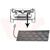 VAN WEZEL 4368511 Radiator grill