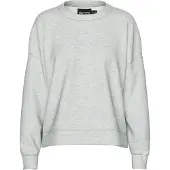 Pieces Sweatshirt 'PCChilli' lichtgrijs