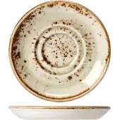 Steelite CRAFT GREEN SOUS-TASSE DOUBLE PUITS S/S11.75CM SET36