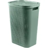 Curver infinity dots wasbox 60 liter groen