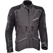 Ixon Ragnar Zwart Antraciet Textiele Motorjas Maat M
