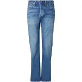 Levi's Jeans '501 ' blauw denim