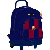 Safta FC Barcelona thuistenue 25/26, rugzak met wielen, 45 cm, blauw, blauw, one size