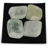 Spiru Trommelstenen Calciet Wit (20-40 mm) - 100 gram