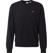 Levi's Sweatshirt 'Original Housemark Crewneck Sweatshirt' rood / zwart / wit