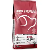 Euro Premium Senior 8+ Chicken & Rice hondenvoer 2 x 12 kg