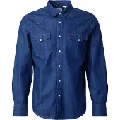 Levi's Shirt 'Barstow Western Standard Fit Shirt' blauw denim