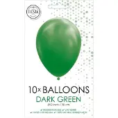 Globos Nordic Ballonnen donkergroen 30cm, 10st.