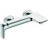 Kludi Ameo badkraan met omstel en koppelingen met zijbediening chroom 416710575