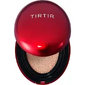 TIRTIR Mask Fit Red Cushion Foundation | Japan's No.1 Choice for Glass skin Long-Lasting Lightweight Buildable Coverage Semi-Matte (22C Peach Beig