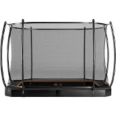Avyna Trampoline Pro-Line FlatLevel 223 + Royal Class Veiligheidsnet Zwart