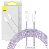 Baseus USB-C-kabel voor Lightning, Dynamic Series, 20W, 2 meter (paars)