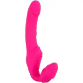 Strapless Strap-On You2Toys - Double2Teaser - opzetbare vibrator zonder harnas (roze)
