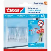 TESA Plakhaakje | | 2 stuks | 1 kg (Glas)