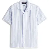Tommy Hilfiger Overhemd lichtblauw / wit