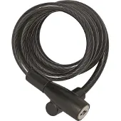 ABUS Spiralkabelslot 3506K - Flexibel fietsslot, 6 mm dik - beveiligingsniveau 1 - 120 cm - Zwart