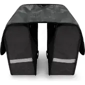 Wozinsky WBB34BK, Zadel, Fiets tas, Polyester, Zwart, 28 liter, 350 mm