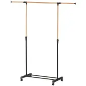 4Living - Mobiele kledinghanger CASCIA, 43 x 145 x 160 cm, metalen