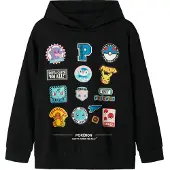 Name It Kids Sweatshirt 'NKMJimm Pokemon' azuur / geel / rood / zwart