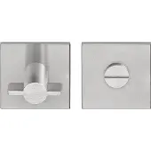 Formani Mathieu Bruls EDGY EGWCQ50 toilet-/badkamersluiting vierkant- mat RVS