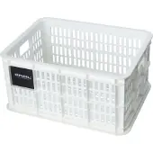 Basil Fietskrat S - Small - 17,5 Liter - Wit