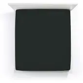 Bella Donna Jersey La Piccola Topperhoeslaken 200x190-200 cm zwart-0101