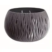 Prosperplast Bloemschaal Plantschaal Sandy Bowl 37cm ANTRACIET