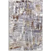 Elle Decoration Vloerkleed Malard - Grijs/Koper 200 x 290 cm