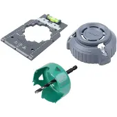 Wolfcraft Installatieset Voor Elektrische Doos 68 Mm