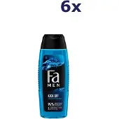 Fa 6x Men Kick Off 2in1 Shower Gel 250 ml