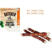 Butcher BBQ Duck Wrapped Stick Hondensnack 25cm 560g Large