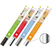 Fix-o-moll tochtstrip deur premium zelfklevend borstel 1m wit