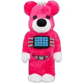 MEDICOM TOY 400% Bearbrick - Psychobear (Costume Version) by HIDE
