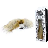 Bossoftoys Butt Plug- Fox TAIL- Vossen staart - Bruin - XL