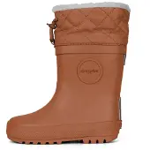 Druppies Winterlaarzen Dames - Gevoerde Regenlaarzen - Snowboots - Toffee Caramel - Maat 39