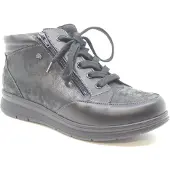 Finn Comfort 03755 Arles Veterschoenen | Maat 40 Dames Zwart
