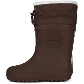 Druppies Winterlaarzen Kinderen - Gevoerde Regenlaarzen - Snowboots - Choco Brownie - Maat 31