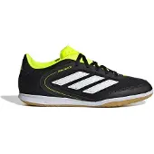 Adidas Jongens Copa Court League IN Zaalvoetbalschoenen Core Black/Cloud White/Lucid Lemon