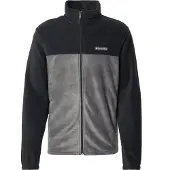 Columbia Funktionele fleece-jas 'Steens Mountain' grijs / zwart