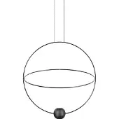 Lodes Hanglampe , dimbare, Zwart, Woonkamer, Metaal