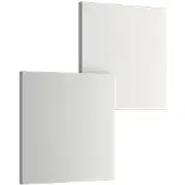 Lodes Puzzle Wand / Plafondlamp Double Square | 3000K | Matt White