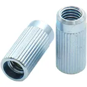 Göldo eenschlaghülsen Stop Tailpiece M8, paar - Gitaaronderdeel