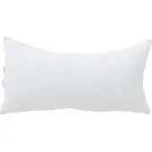 vidaXL Hoofdkussen 2 st 80 x 40 x 20 cm Polyester Wit