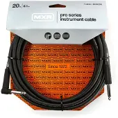 Mxr DCIX20R - Gitaarkabel, Pro serie, met haakse jack, 6 meter