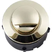 Heidemann 70095 Belknop 1-voudig Goud 24 V/1 A