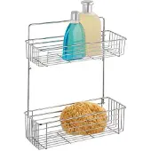 Wenko Doucherek Avesta 32 X 38 X 12 Cm Chroom Zilver 2-delig