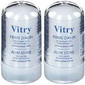 Vitry Pierre d'Alun 100% natuurlijke deodorant 2x60 g Stiften
