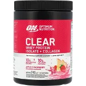 Optimum Nutrition Clear Whey Protein Isolate + Collagen Apple & Raspberry - 240g