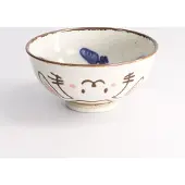 Tokyo Design Studio – Kawaii – Rabbit Usagi – Rice Bowl – Red – 11.5x6cm – 300ml