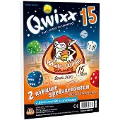 White goblin games - Qwixx 15 - Dobbelspel - 2 tot 5 spelers - Voor de hele familie - uitbreiding - Extra scoreblokken met nieuwe uitdagingen